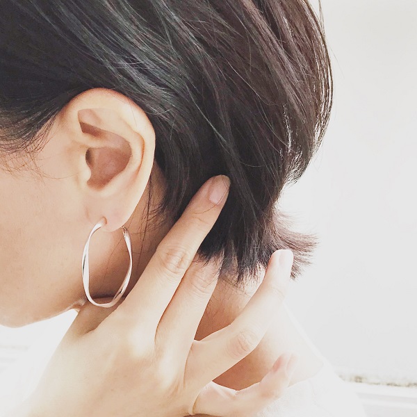 PHILIPPE AUDIBERT通販｜Charlee earring M brass silver color,